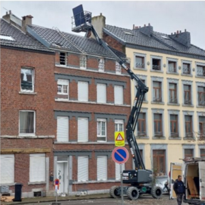 Installation de panneaux photovoltaïques